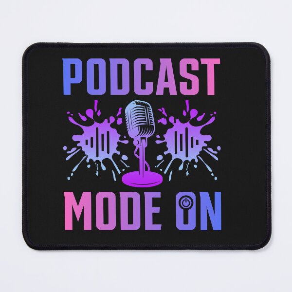 Item preview, Colorful Podcast Mode On designed and sold by AlienOccupation.