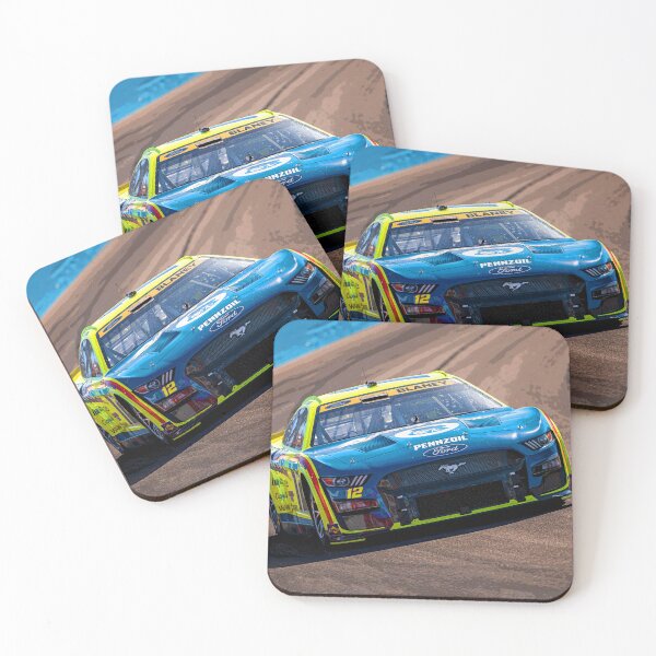 Item preview, Ryan Blaney racing his Nascar Cup Car at the Phoenix speedway abstract designed and sold by Rodissimus1984.