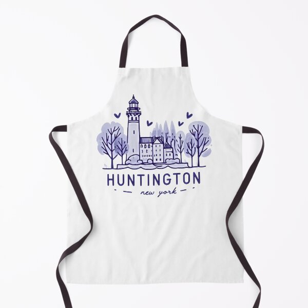 Item preview, Huntington New York Minimalist Cityscape designed and sold by HowToCanadian.