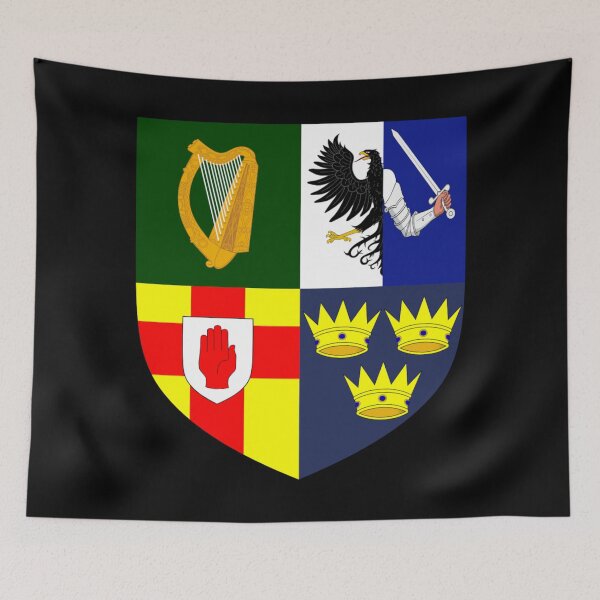 Item preview, Coat of Arms of the Four Provinces of Ireland designed and sold by Seorai.