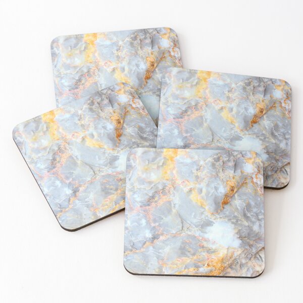 Item preview, Grey & Gold Marble designed and sold by TheQuarry.