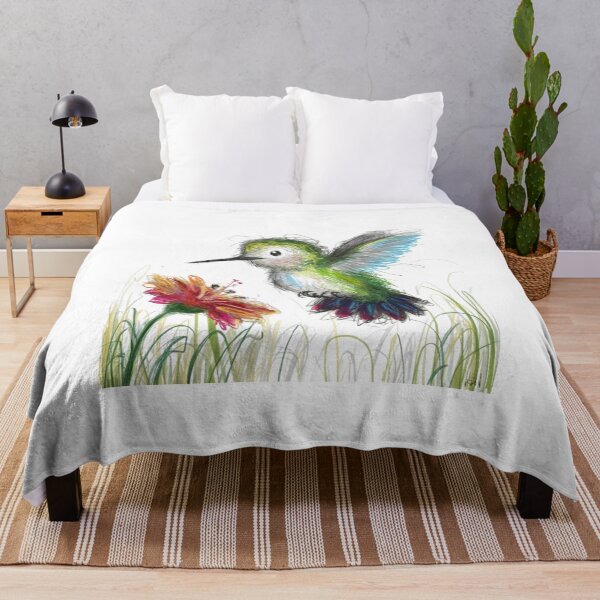 Item preview, Whimsical Hummingbird Scribble Drawing designed and sold by SellingWSarah17.