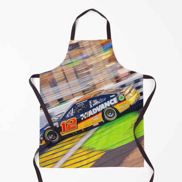 Item preview, Ryan Blaney racing his 2024 Nascar Cup racecar watercolor designed and sold by Rodissimus1984.
