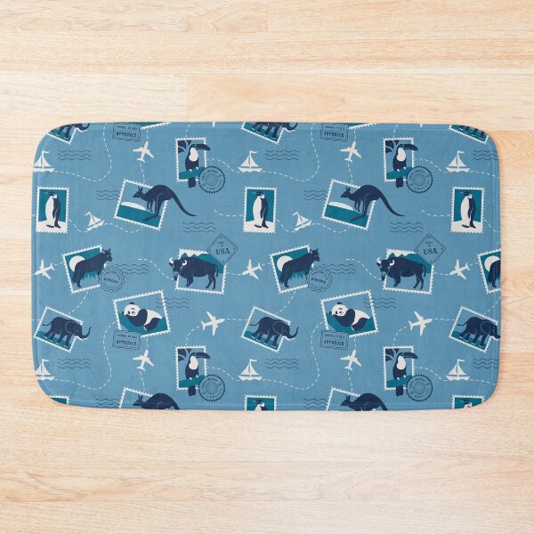 Item preview, Itinerary with animals in stamps designed and sold by InkofNocturna.