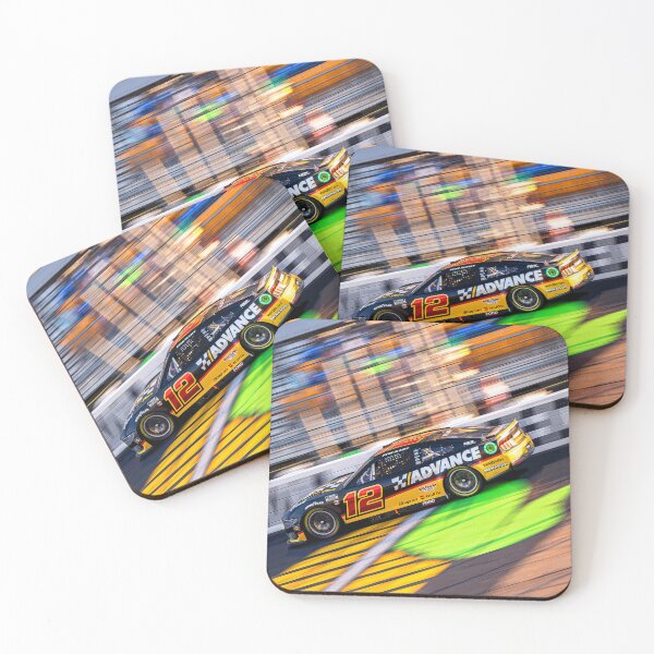 Item preview, Ryan Blaney racing his 2024 Nascar Cup racecar abstract designed and sold by Rodissimus1984.