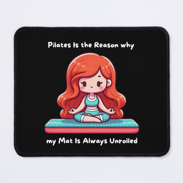 Item preview, Pilates Mat Always Unrolled designed and sold by DivineMovement.