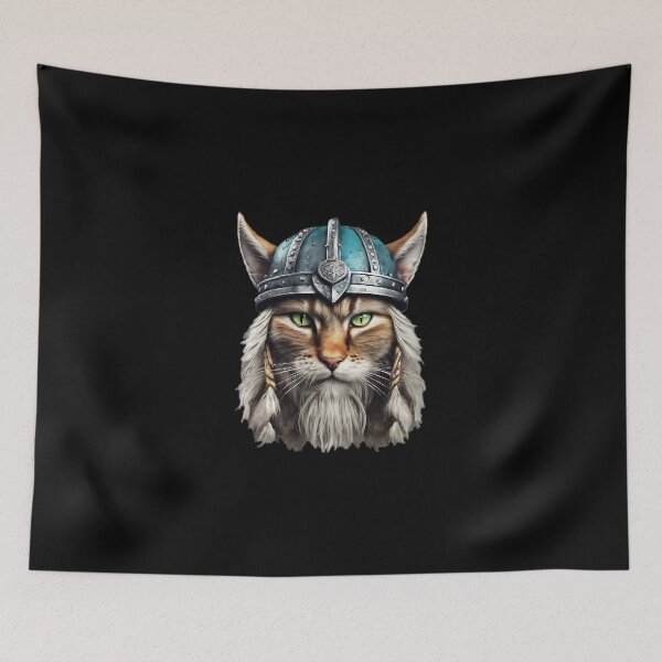 Item preview, Viking Cat designed and sold by Zenvo.
