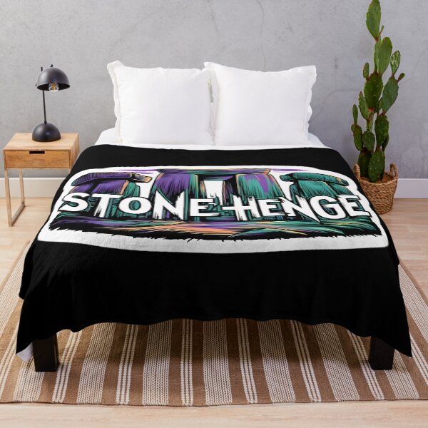 Item preview, Stonehenge A Sacred Site Of The Ancients Graffiti Style designed and sold by TheArtOfPat.