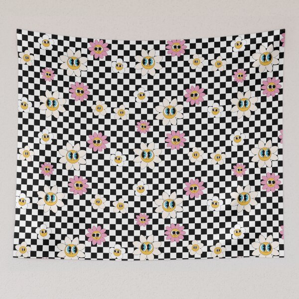 Item preview, Checkered Daisies  designed and sold by RoseDesigns87.
