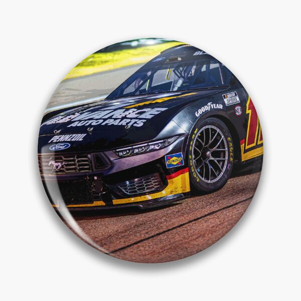 Item preview, Ryan Blaney racing his 2024 Nascar Cup Car abstract designed and sold by Rodissimus1984.