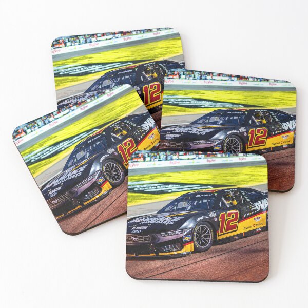 Item preview, Ryan Blaney racing his 2024 Nascar Cup Car abstract designed and sold by Rodissimus1984.