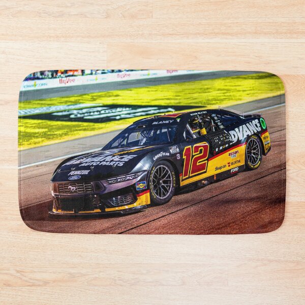 Item preview, Ryan Blaney racing his 2024 Nascar Cup Car abstract designed and sold by Rodissimus1984.