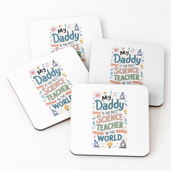 Item preview, Daddy is the Best Science Teacher in the World designed and sold by HandicraftArt.