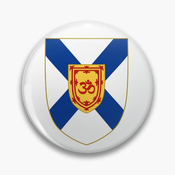 Item preview, Nova Scotia Hindu Symbol Shield (sgiath samhla hindu alba nuadh) designed and sold by JonathanR1994.