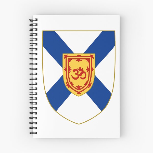 Item preview, Nova Scotia Hindu Symbol Shield (sgiath samhla hindu alba nuadh) designed and sold by JonathanR1994.