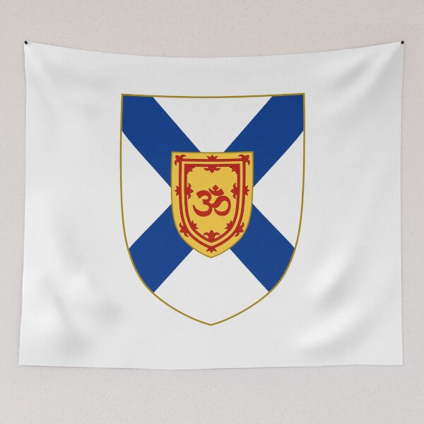 Item preview, Nova Scotia Hindu Symbol Shield (sgiath samhla hindu alba nuadh) designed and sold by JonathanR1994.