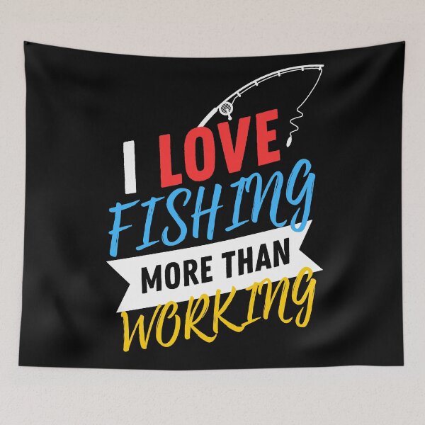 Item preview, I Love Fishing designed and sold by Ink-Fusions.