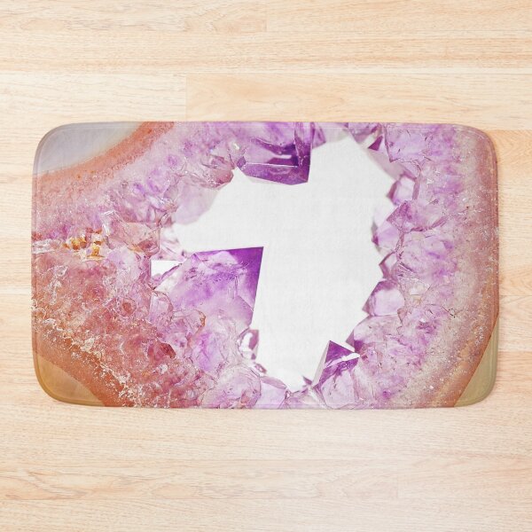 Item preview, Yellow & Purple Agate Druzy designed and sold by TheQuarry.