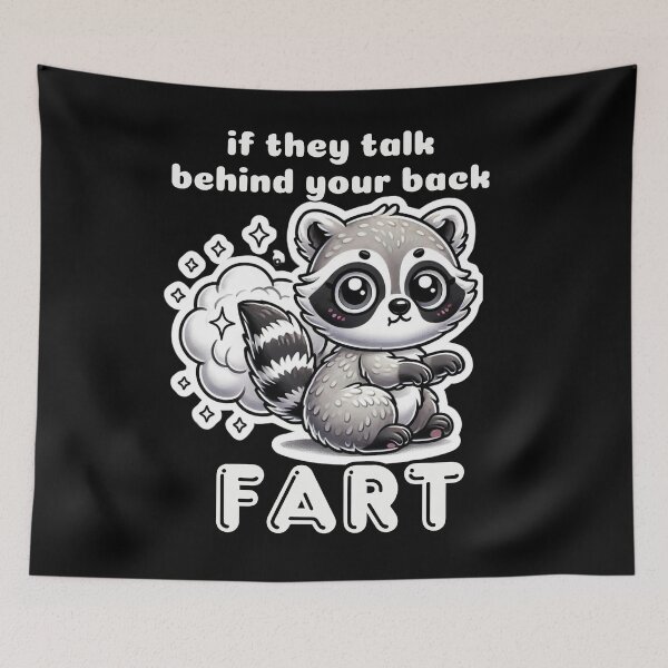 Item preview, they talk behind your back fart designed and sold by EULALIA Twarog.