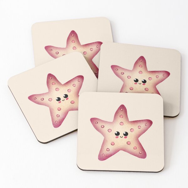 Item preview, cute rose sea star - light designed and sold by doveydotdraws.