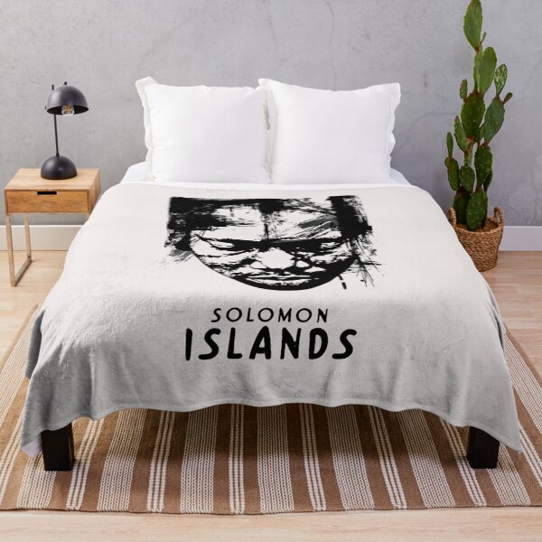 Item preview, A Vintage Travel Art of Solomon Islands  designed and sold by GoodOldVintage.