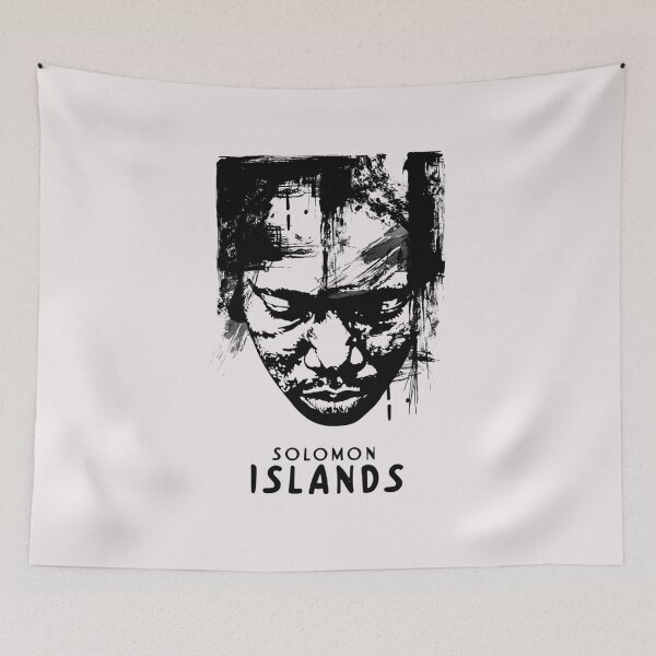 Item preview, A Vintage Travel Art of Solomon Islands  designed and sold by GoodOldVintage.