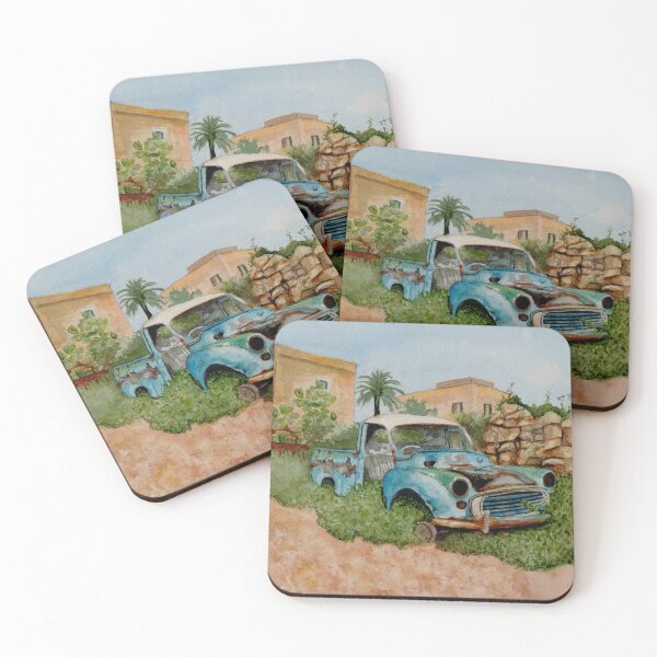Item preview, Abandoned car, Cuba designed and sold by Alison Crowe.