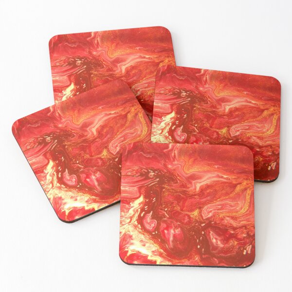 Item preview, Fluid Nature - Fanning The Flames - Abstract Acrylic Art designed and sold by vmajzlik.
