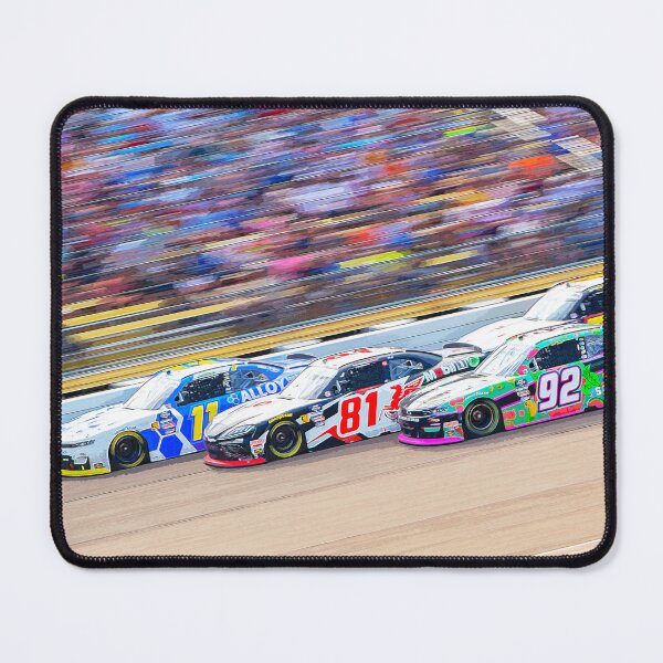 Item preview, Josh Williams fighting with Chandler Smith, Ross Chastain and Justin Allgaier in their 2024 Nascar Racecars watercolor designed and sold by Rodissimus1984.