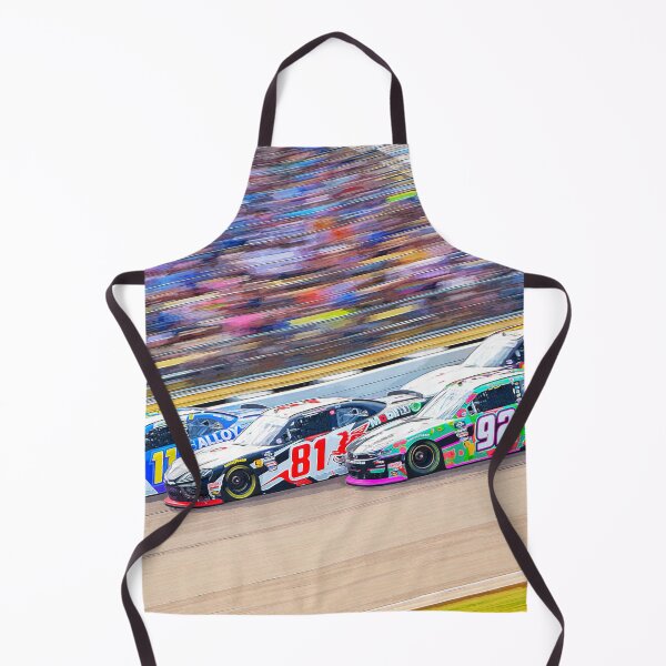 Item preview, Josh Williams fighting with Chandler Smith, Ross Chastain and Justin Allgaier in their 2024 Nascar Racecars watercolor designed and sold by Rodissimus1984.