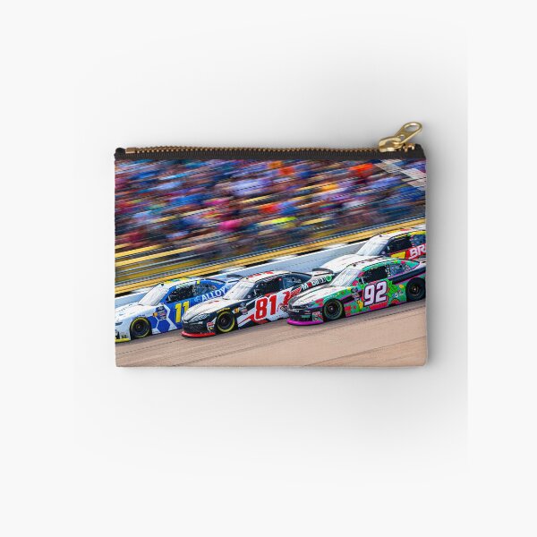 Item preview, Josh Williams fighting with Chandler Smith, Ross Chastain and Justin Allgaier in their 2024 Nascar Racecars abstract designed and sold by Rodissimus1984.