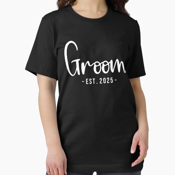 Item preview, Groom Est 2025 Married Wedding Bridal Party Bachelor designed and sold by medamrani.