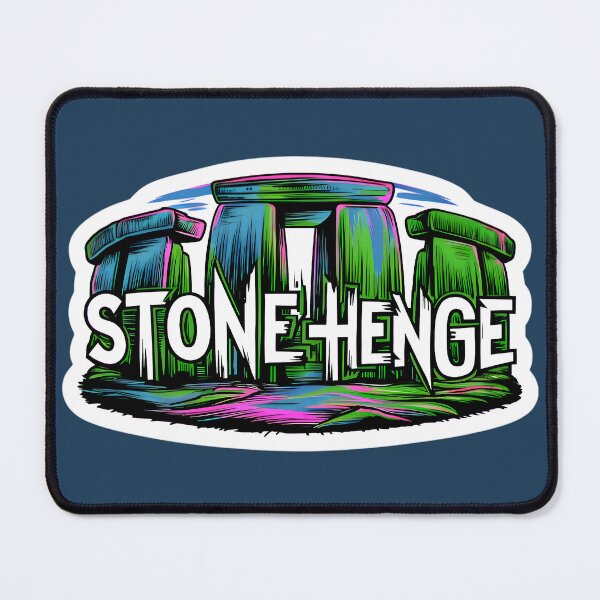 Item preview, Stonehenge A Sacred Site Of The Ancients Graffiti Style designed and sold by TheArtOfPat.