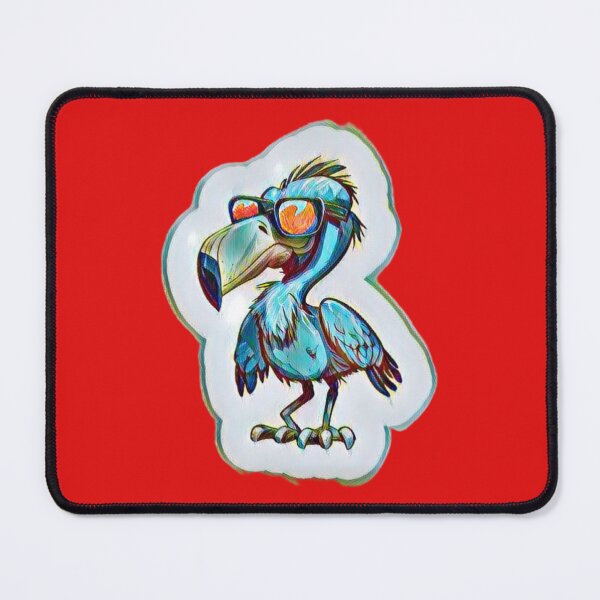 Item preview, THE GREAT GLASSES COLORFUL BIRD. designed and sold by painting23.