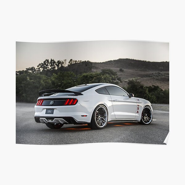 Ford Mustang Apollo Poster
