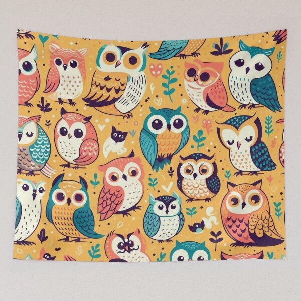 Item preview, Wise Up With This Owl designed and sold by Furbulous Faces.