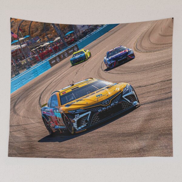 Item preview, Christopher Bell racing his Nascar Cup Car at Phoenix Speedway abstract designed and sold by Rodissimus1984.