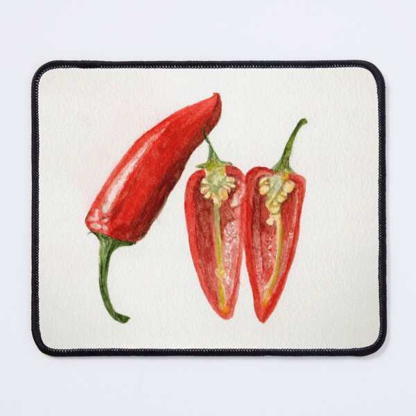 Item preview, Red Chilli Peppers designed and sold by Alison Crowe.