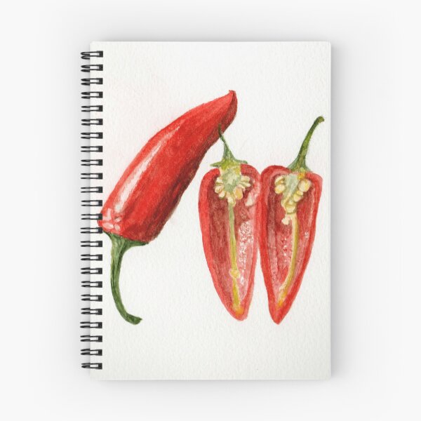 Item preview, Red Chilli Peppers designed and sold by Alison Crowe.
