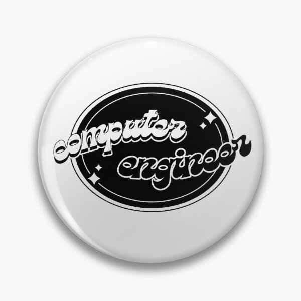 Item preview, Cute Black&White Computer Engineer designed and sold by meggwill.