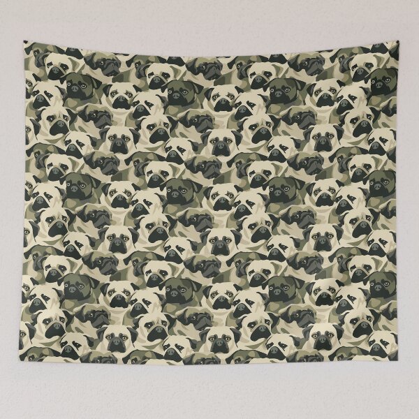 Item preview, Camuflaje de bulldog  designed and sold by FridaMoo.