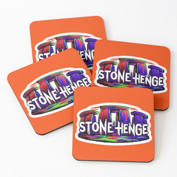 Item preview, Stonehenge A Sacred Site Of The Ancients Graffiti Style designed and sold by TheArtOfPat.