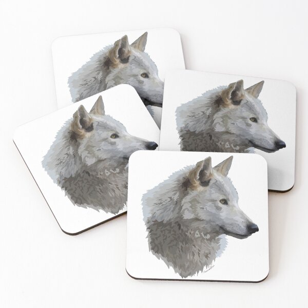 Item preview, White Wolf Watching designed and sold by Shannon Price.