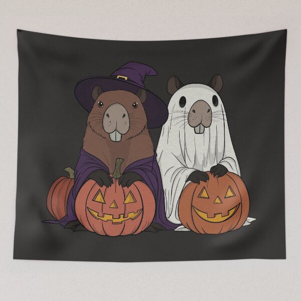 Item preview, Halloween Capybaras  designed and sold by rmcbuckeye.