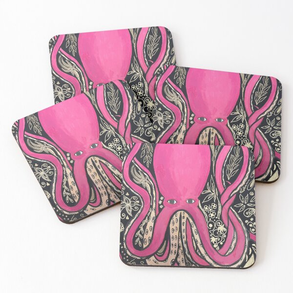 Item preview, Golden Pinky Octopus  designed and sold by JediGirl82.
