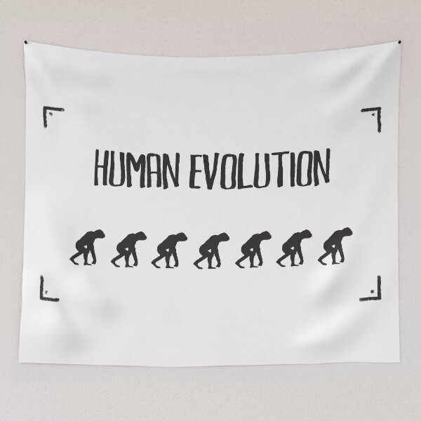 Item preview, Human Evolution designed and sold by 300Spikes.