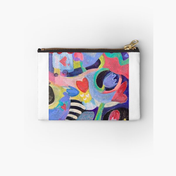 Item preview, Abstract painting, vase of exuberance, filled with love designed and sold by Beardsall-Art.