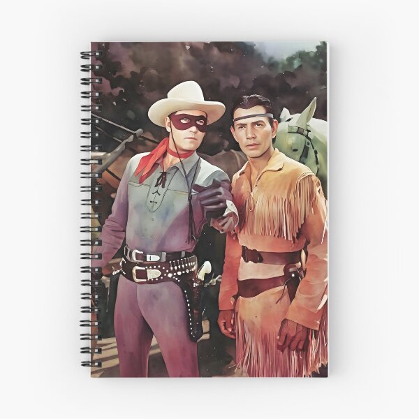Item preview, El Llanero Solitario y Tonto - Acuarela designed and sold by deusrex007.