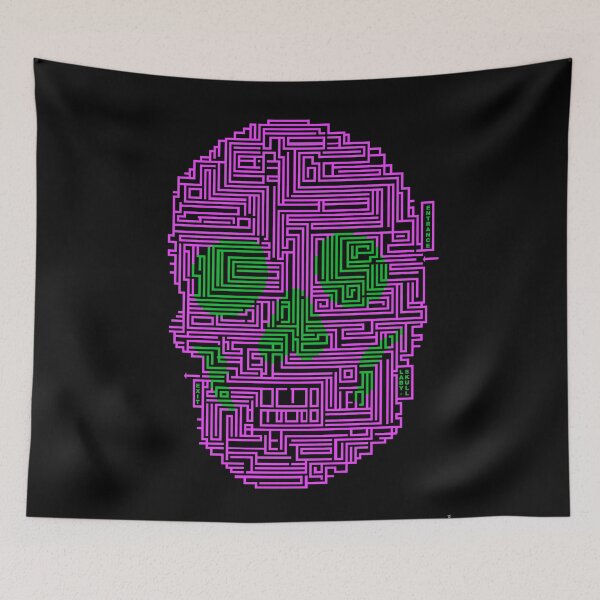 Item preview, Laby-Skull Neon designed and sold by TomiAx.