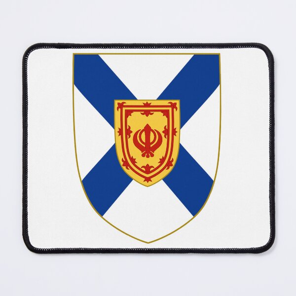 Item preview, Nova Scotia Sikhism Symbol Shield (sgiath samhla sikhism Alba Nuadh) designed and sold by JonathanR1994.